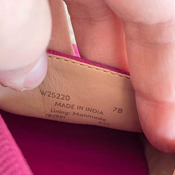 Cole Haan Cloudfeel Women's New Pink Slip On Espadrille Loafers Shoes Size 7B - Picture 2 of 14